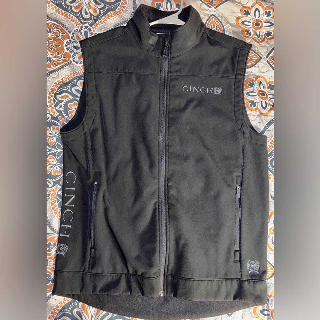 PreOwned Mens Cinch Black Bonded Jacket Like New Size Medium